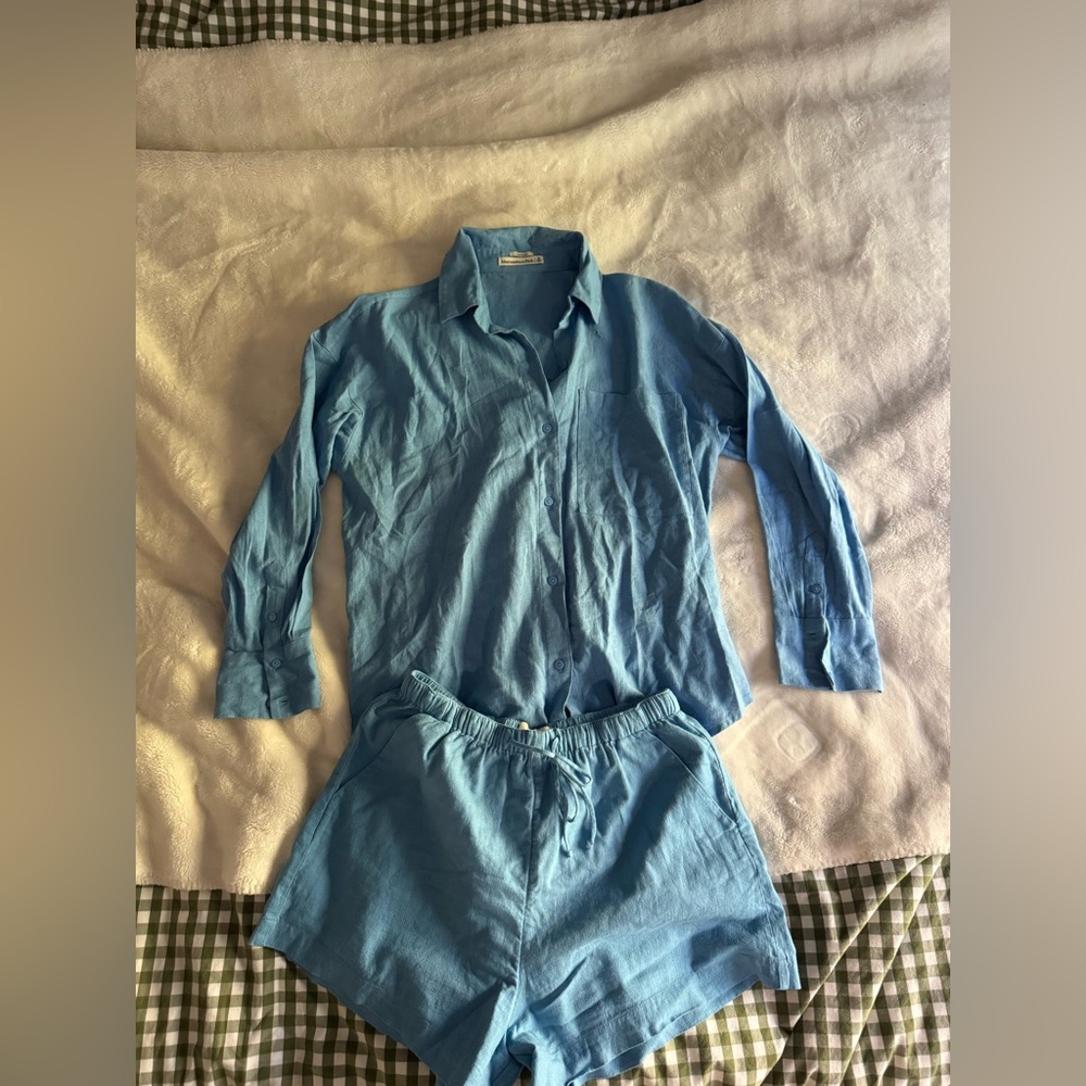 Abercrombie & Fitch Blue Matching Set